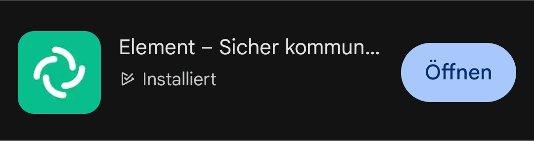 Element im Google Appstore suchen