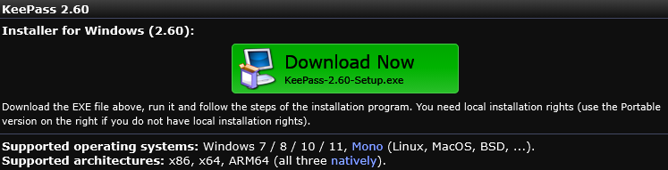 Keepass Download