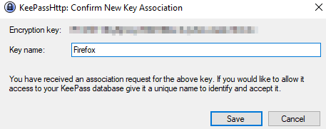 Namen eingeben und speichern
